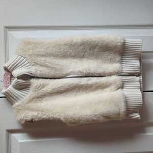 GAP Faux Fur Vest, Size Medium